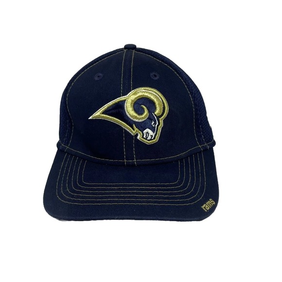 LOS ANGELES RAMS Blue Cap 9Forty New Era Design S/M Trucker Hat NFL - Picture 1 of 6